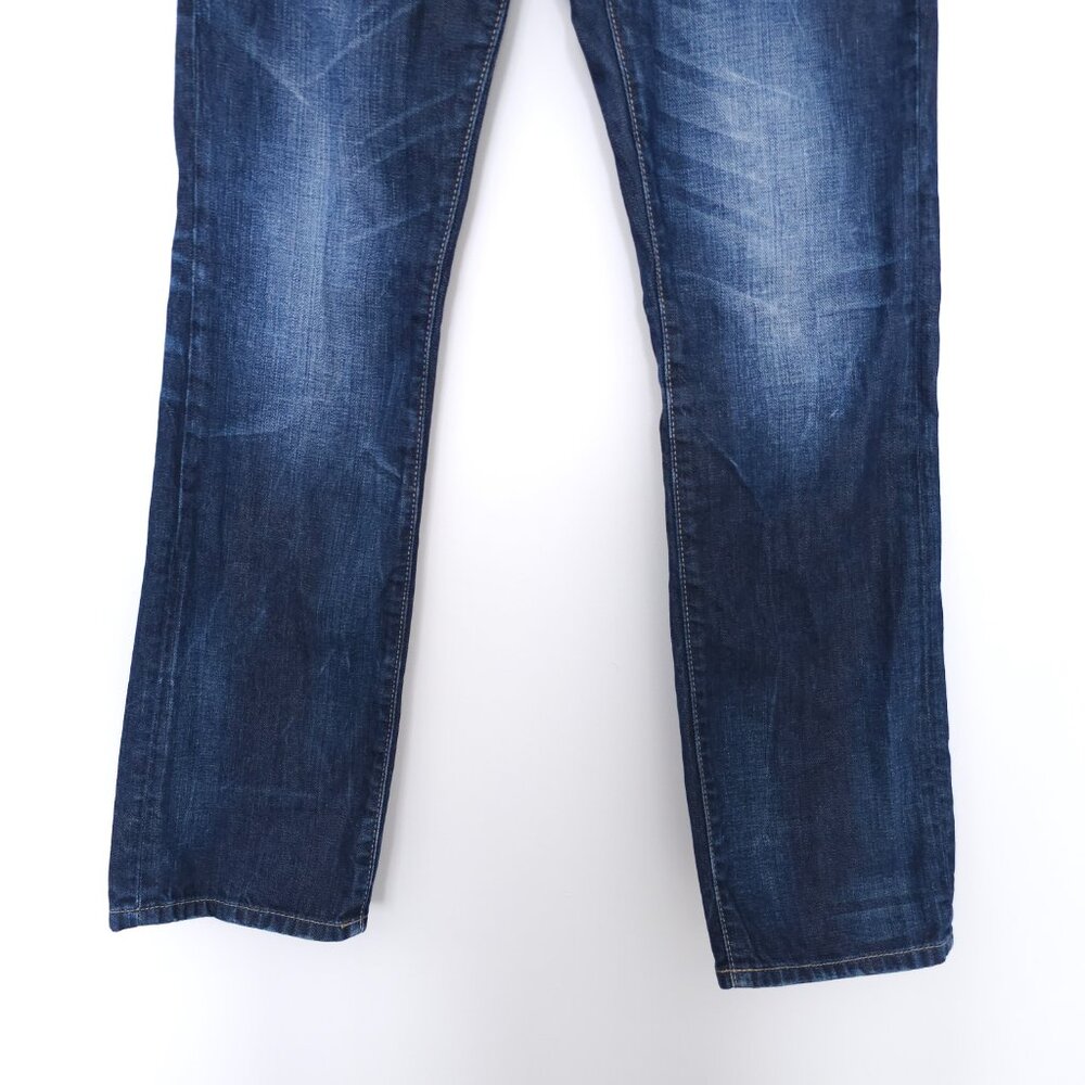 Jack & Jones Vintage Clark Original Jeans Men's 32x32 Dark Wash Straight Denim - Picture 4 of 16